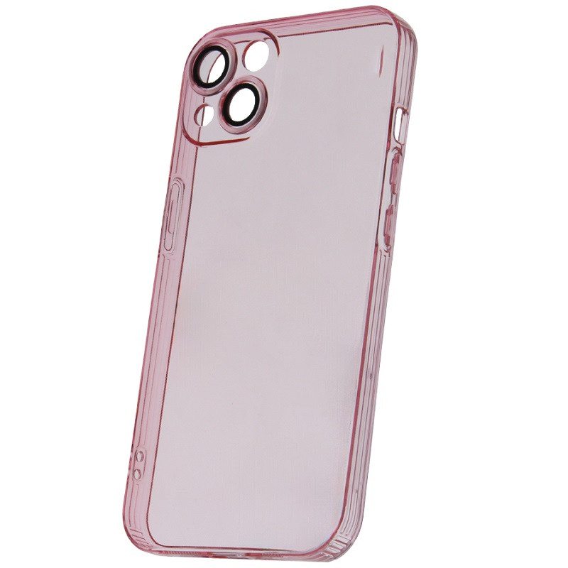 Pouzdro silikon Motorola Moto G84 5G transparentní růžové