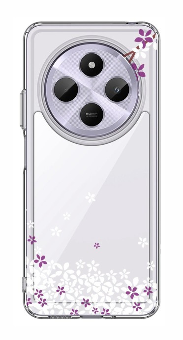 Kryt TopQ Image Xiaomi Redmi 14C pevný Květy sakury 132675