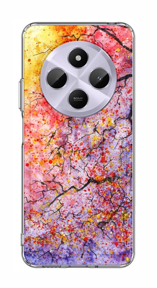 Kryt TopQ Image Xiaomi Redmi 14C pevný Abstract Tree 132669