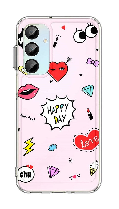 Kryt TopQ Image Samsung A16 Image pevný Happy Day 132362