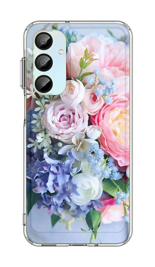 Kryt TopQ Image Samsung A16 Image pevný Kytice 132360