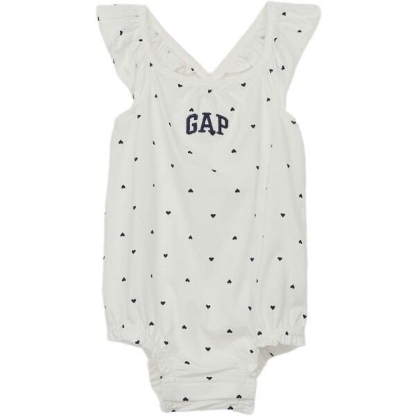 GAP BUBBLE Dětské body, bílá, velikost