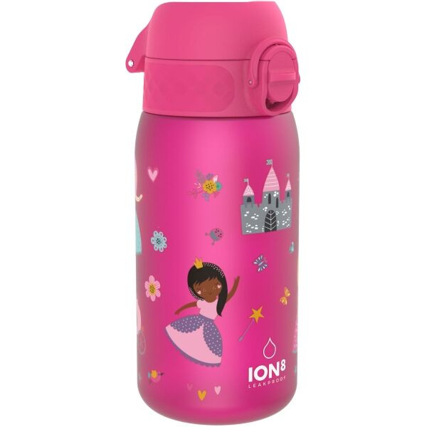 Ion8 LEAK PROOF PRINCESS 350 ML Láhev, růžová, velikost