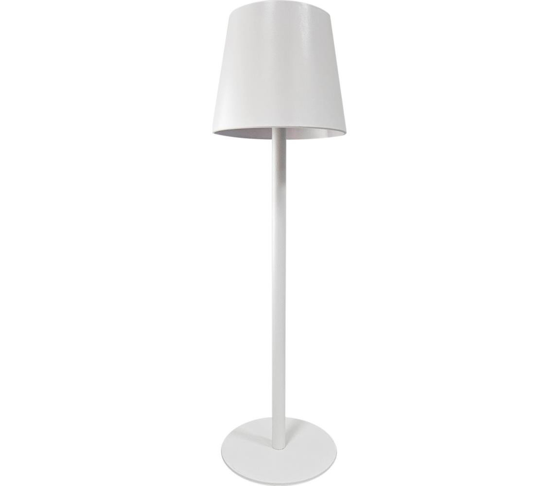 LED Stmívatelná dotyková stolní lampa LED/5W/5V USB 1200 mAh bílá