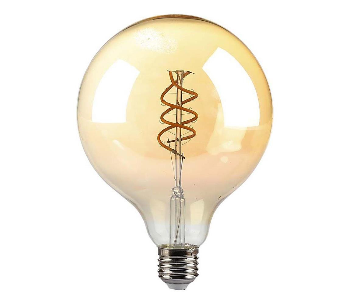 LED Žárovka FILAMENT G125 E27/6W/230V 1800K