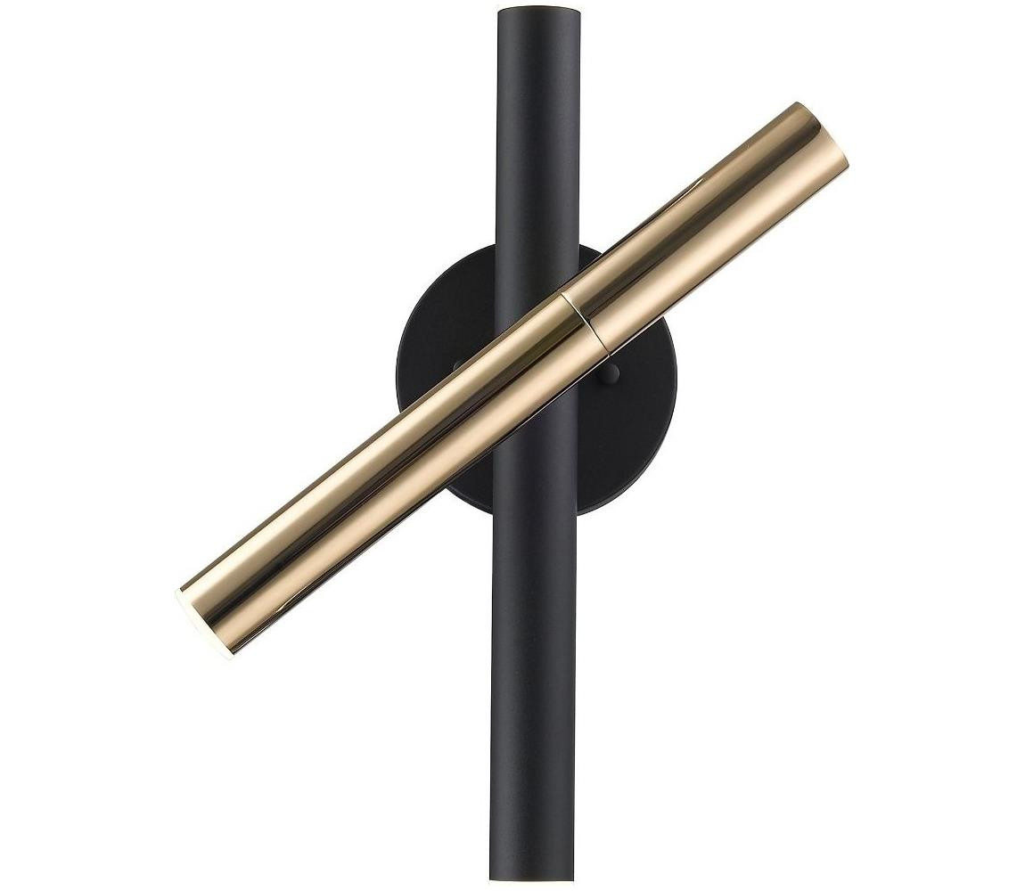 Zuma Line Zuma Line W0461-03N-P7SD - LED Nástěnná lampa LOYA 3xLED/5W/230V černá/mosaz