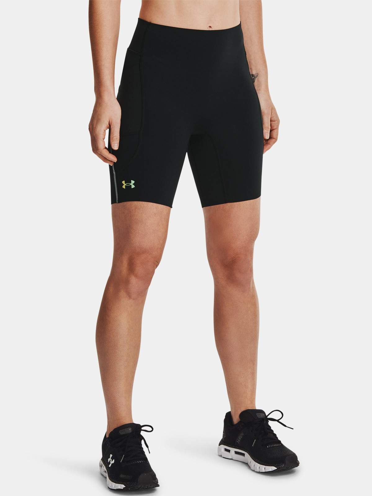 Dámské šortky Under Armour  Rush Run Pocket Short black S