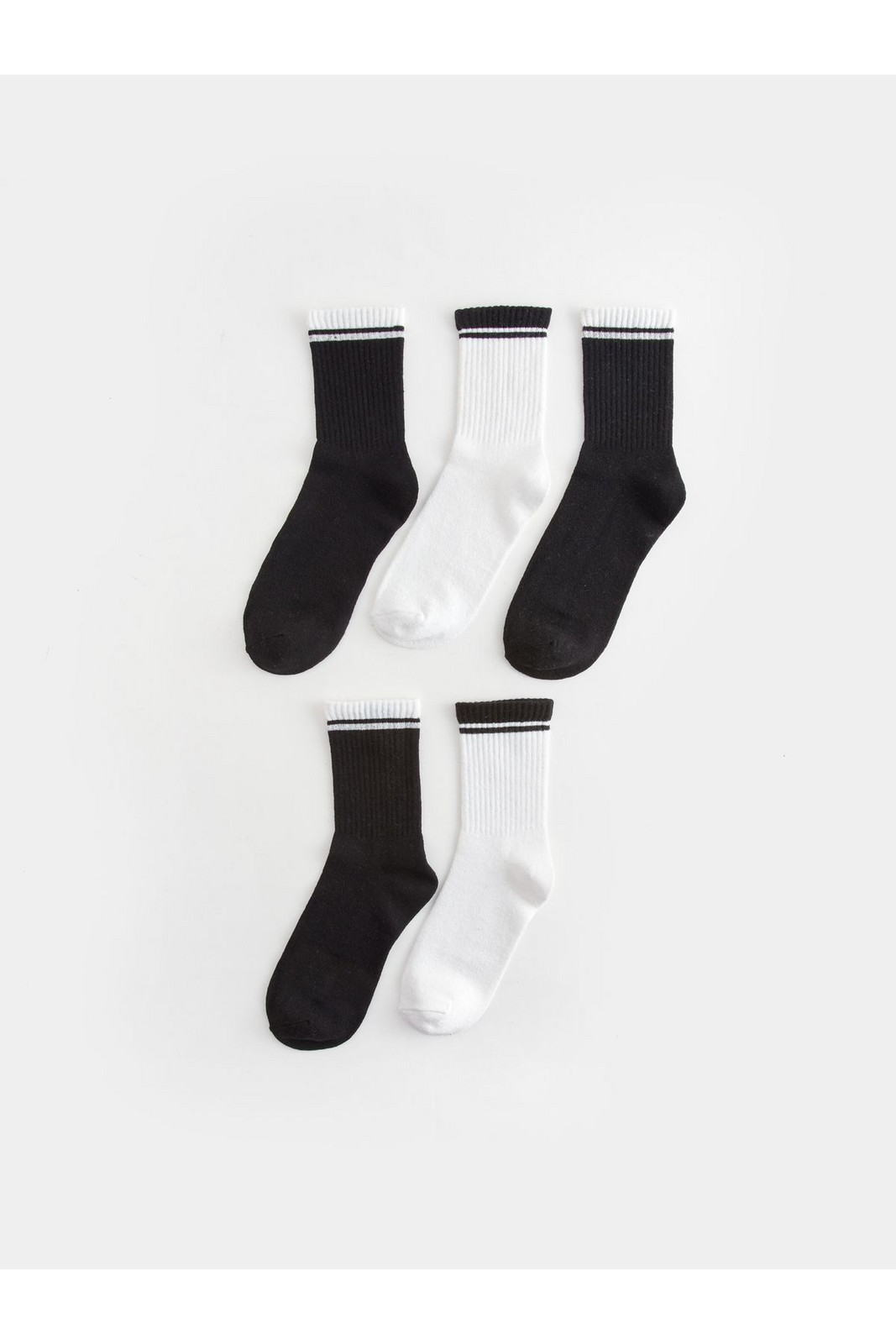 LC Waikiki 5-Piece Boys' Crew Neck Socks