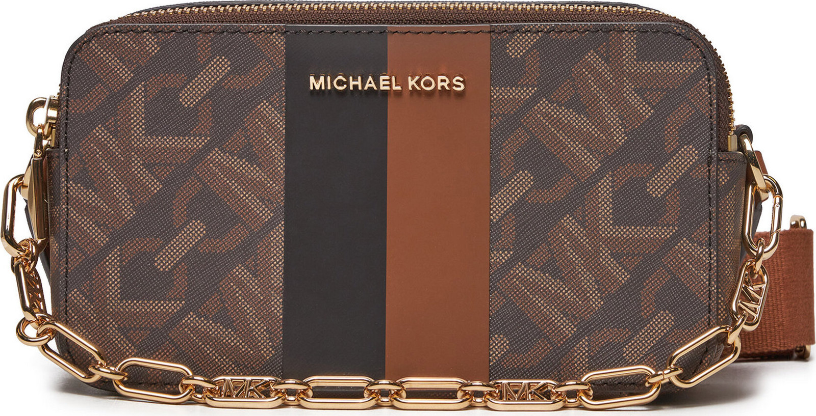 Kabelka MICHAEL Michael Kors 32H3GJ6C1B Hnědá