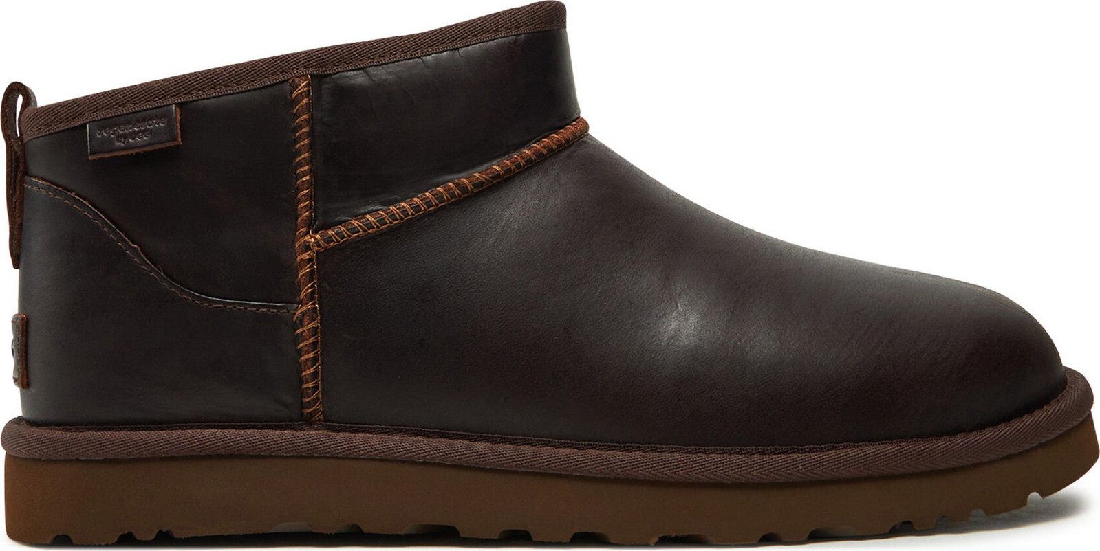 Sněhule Ugg M Classic Ultra Mini Lthr Regen 1158191 Hnědá