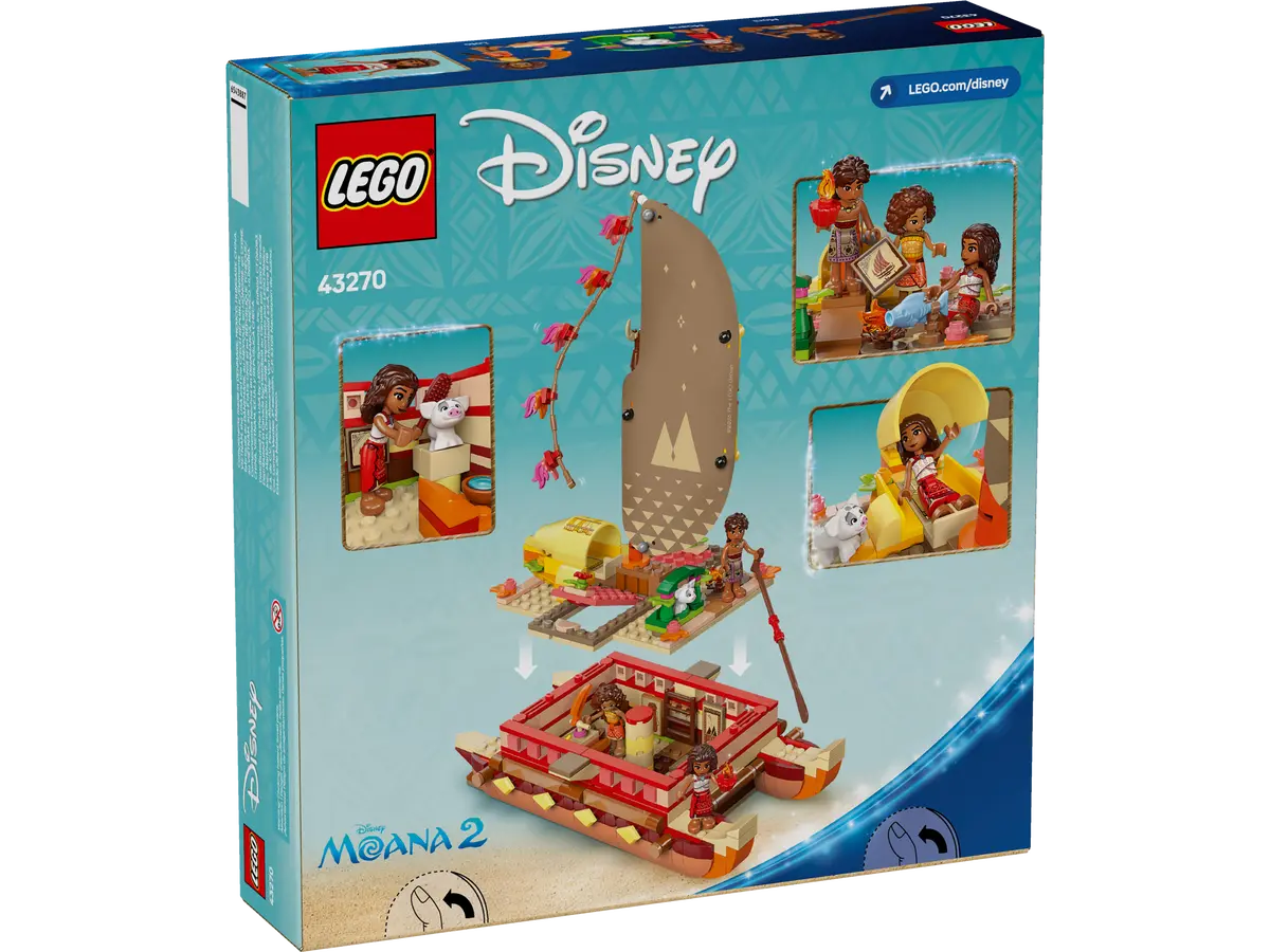 LEGO LEGO® Disney Princess Vaiana a dobrodružství na kánoi 43270