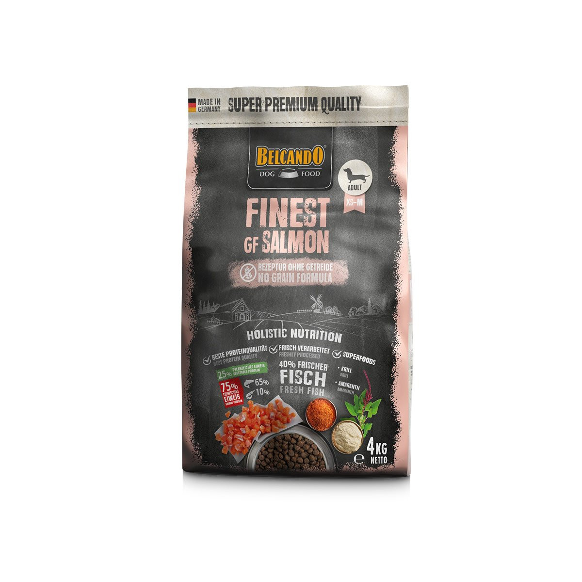 Belcando Finest GF losos 4kg Mini