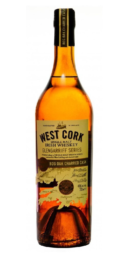 Whisky West Cork Glengarriff Bog oak charred 43%0.70l