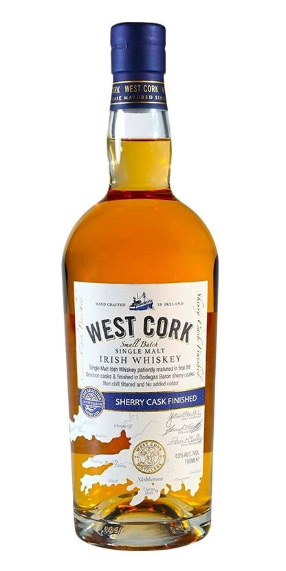 Whisky West Cork Sherry cask Single malt 43%0.70l