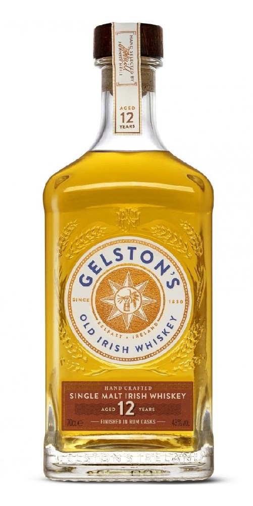 Whisky Gelstons 12y Rum cask 43%0.70l