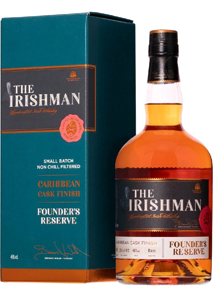 the Irishman Founders reserve Caribbean cask 0.7l