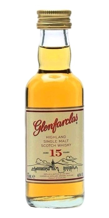 Glenfarclas 15y miniaturka 0.05l