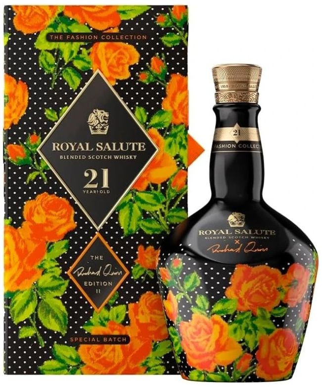 Chivas Regal Chivas Royal Salute 21y Polo Richard Quinn Orange Roses 0.7l