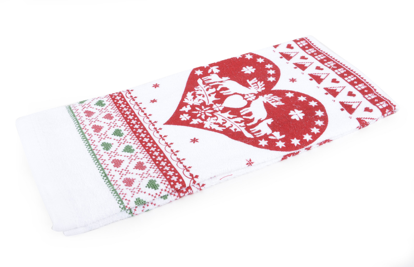 Vánoční kuchyňský ručník GINGER motiv A 40x65 cm Mybesthome