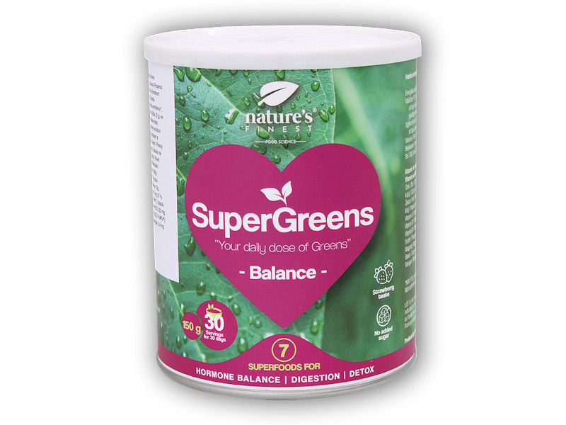 Nature's Finest Bio Supergreens balance 150g