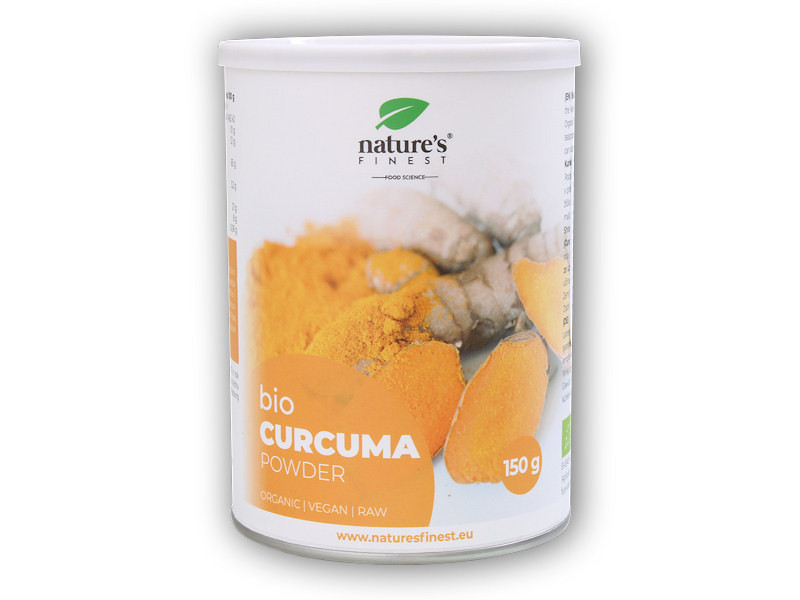 Nature's Finest Curcuma BIO turmeric root powder 150g