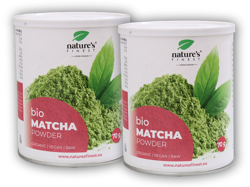 Nature's Finest 2x Matcha Powder Bio 70g