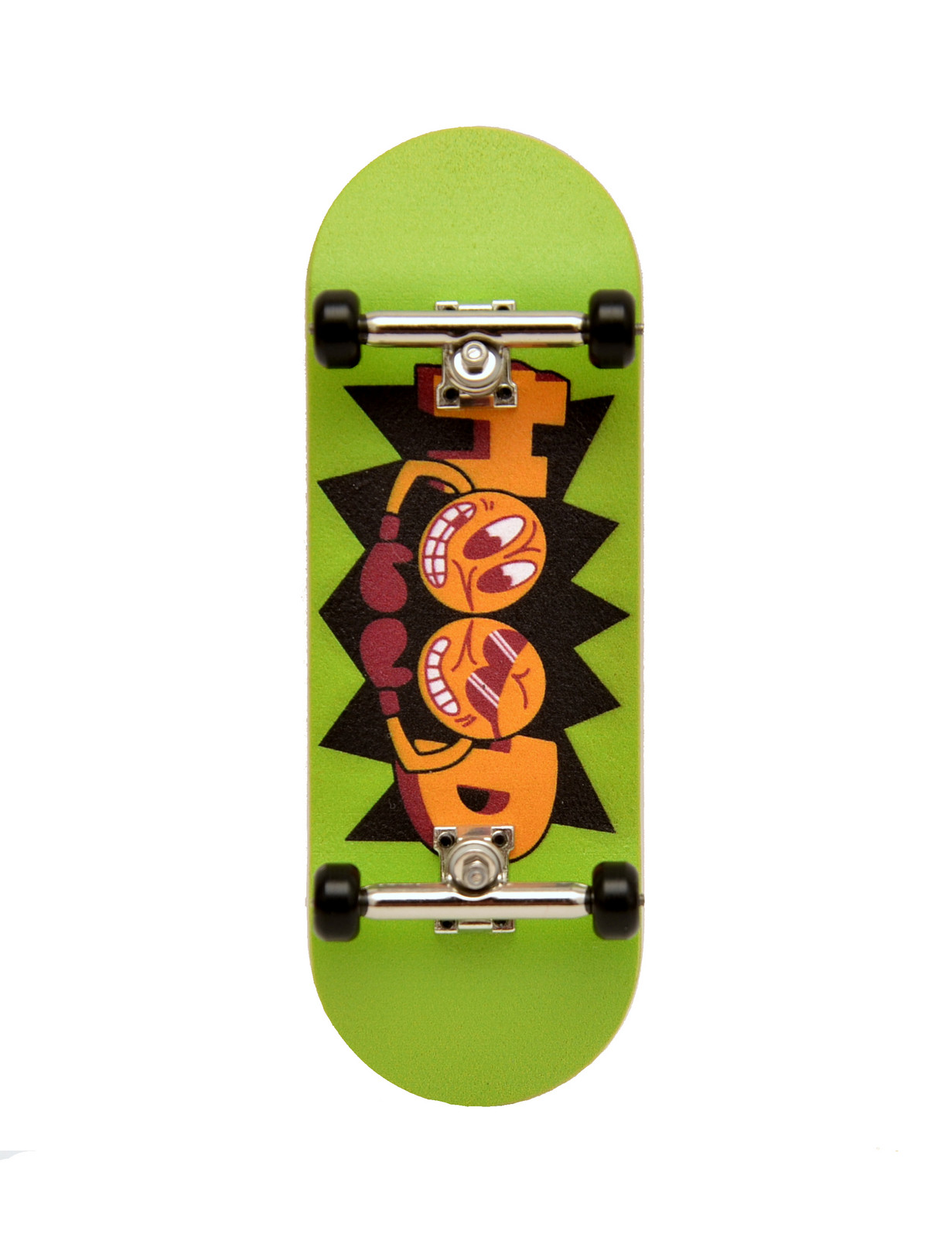 HOOD - Logo Green 32 mm - Fingerboard