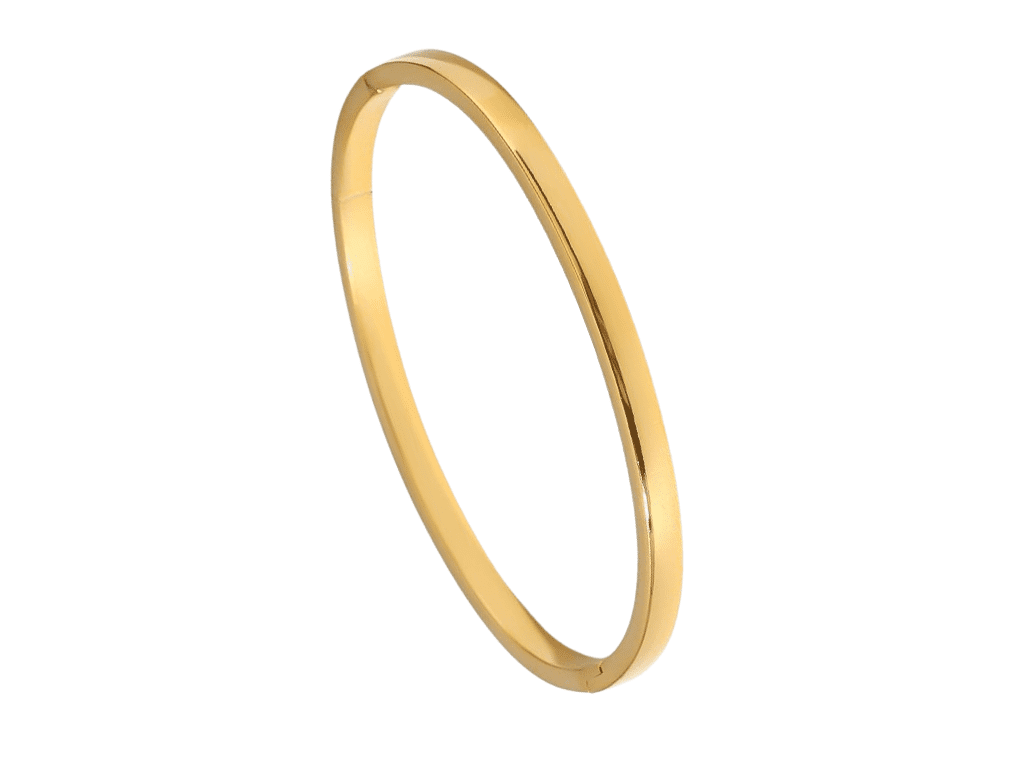 Bangles.cz Náramek chirurgická ocel Bangle gold 594