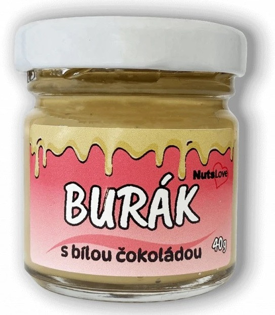 NutsLove Burák s bílou čokoládou 40 g