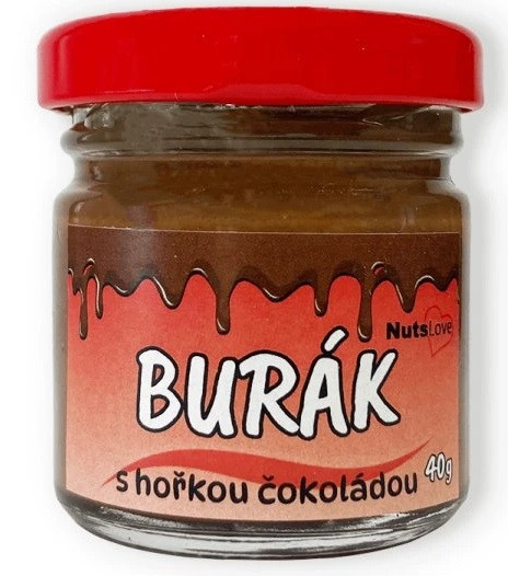 NutsLove Burák s hořkou čokoládou 40 g