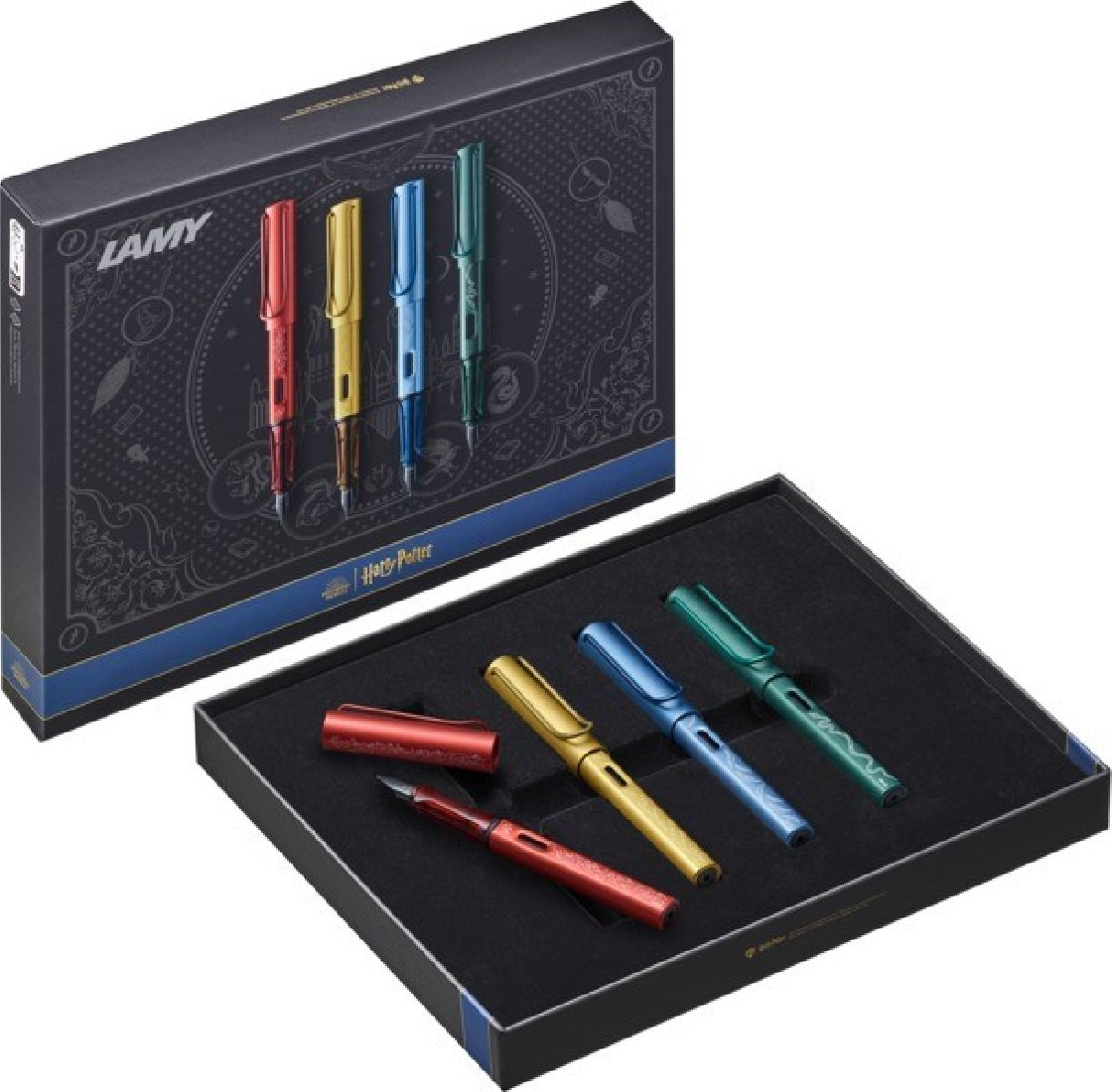 LAMY Lamy, 4039644, Al-star Harry Potter, sada plnicích per, hrot M, limitovaná edice, 4 ks