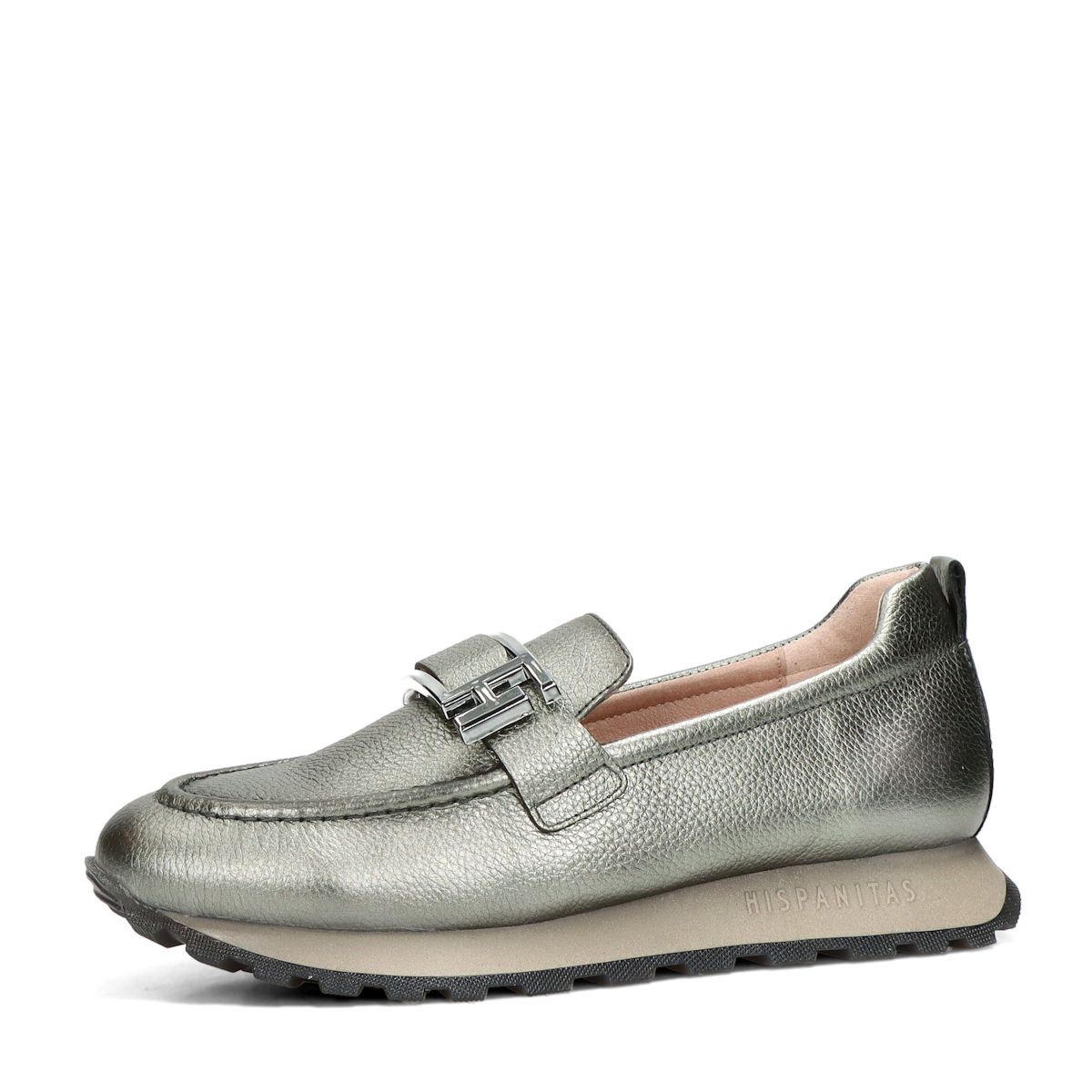 Hispanitas dámské kožené mokasíny - metalické - 36