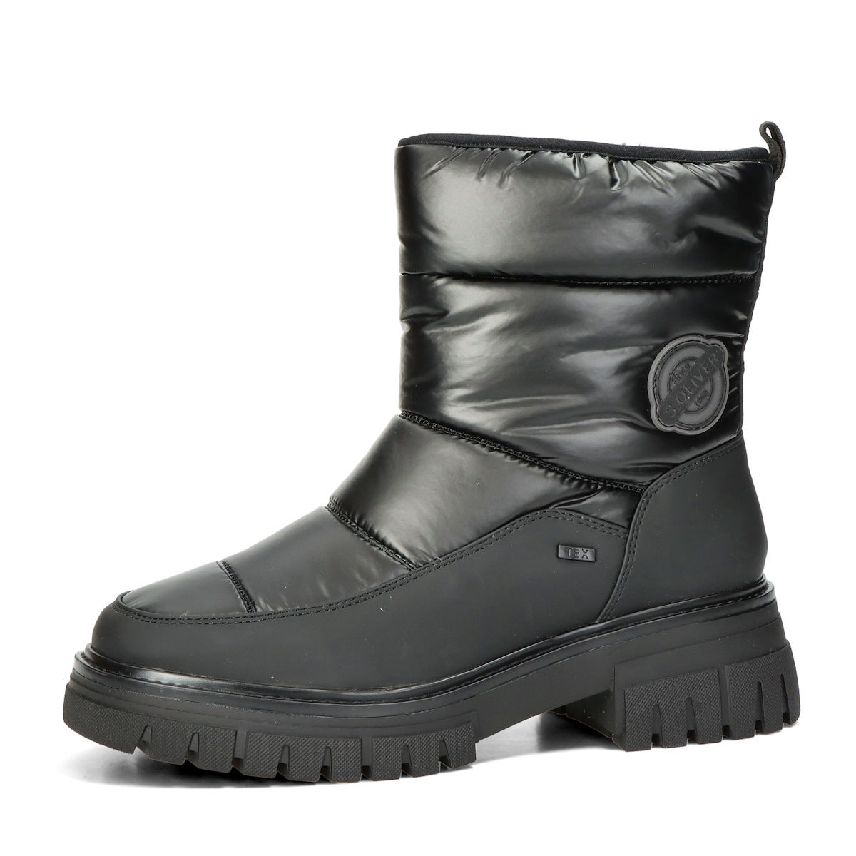 s.Oliver dámské zimní kotníkové kozačky - černé - 36