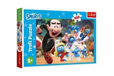 Trefl Puzzle 100 - Šmoulové