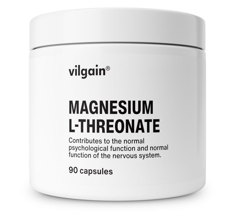 Vilgain Magnesium L-treonát – 90 kapslí