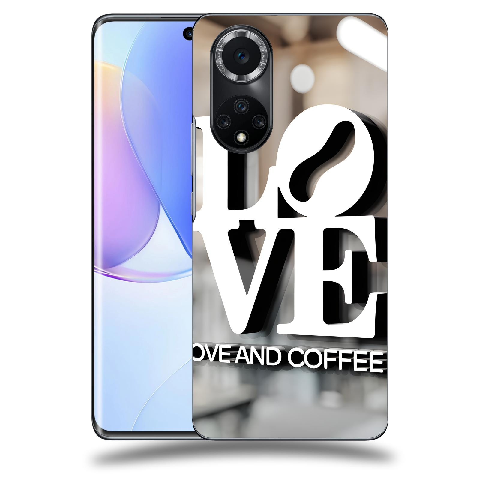 ACOVER Kryt na mobil Huawei Nova 9 - Love  & Coffee