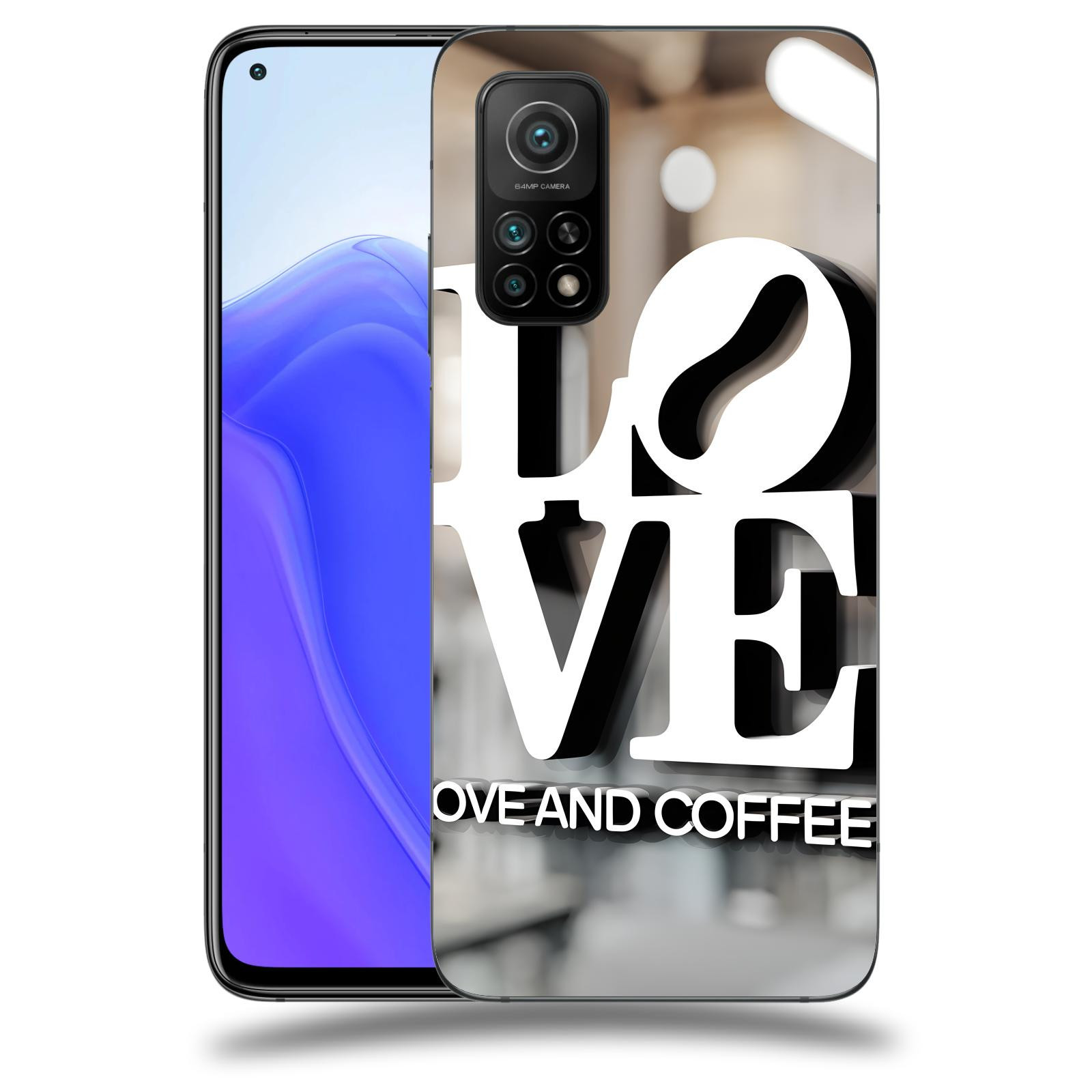 ACOVER Kryt na mobil Xiaomi Mi 10T - Love  & Coffee