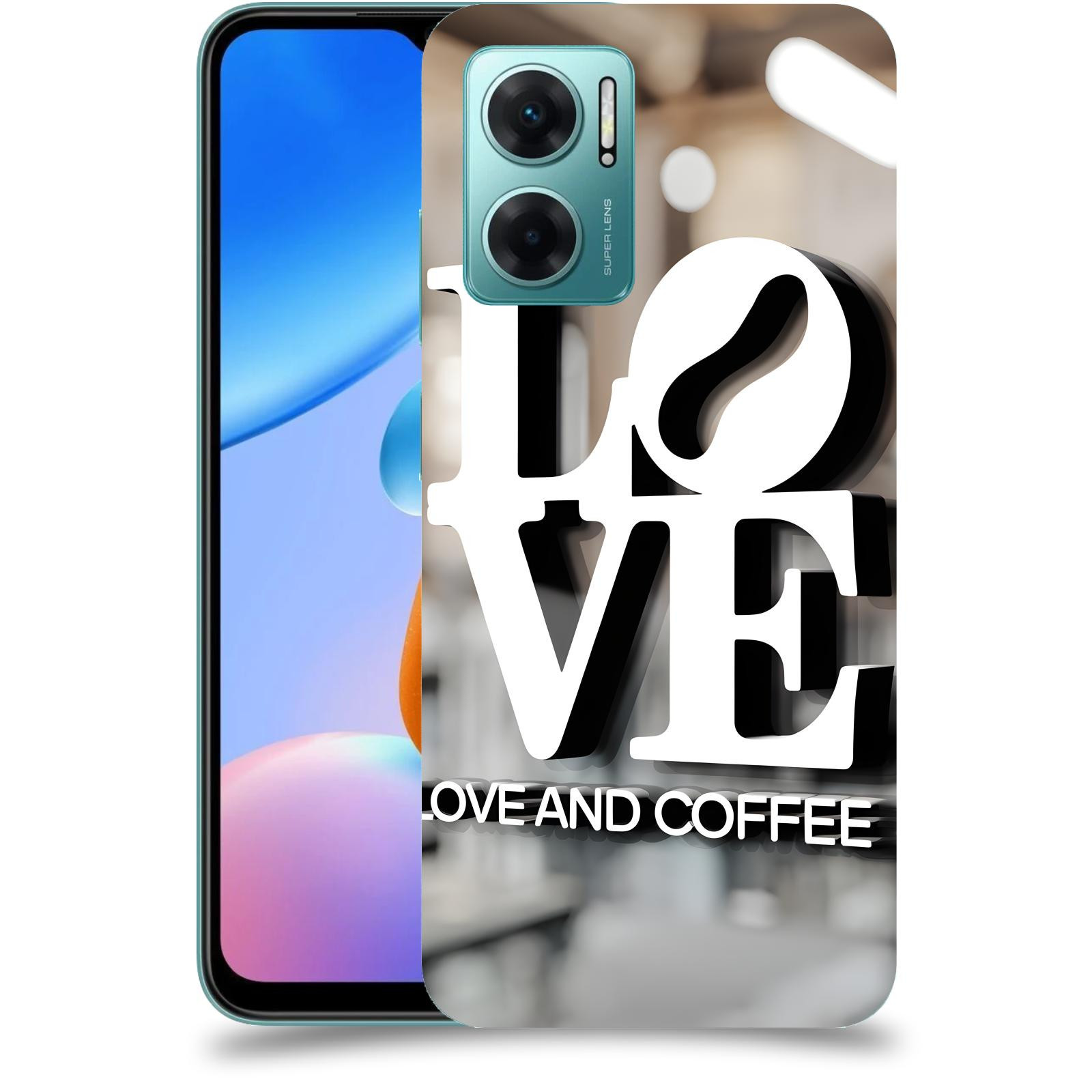 ACOVER Kryt na mobil Xiaomi Redmi 10 5G - Love  & Coffee