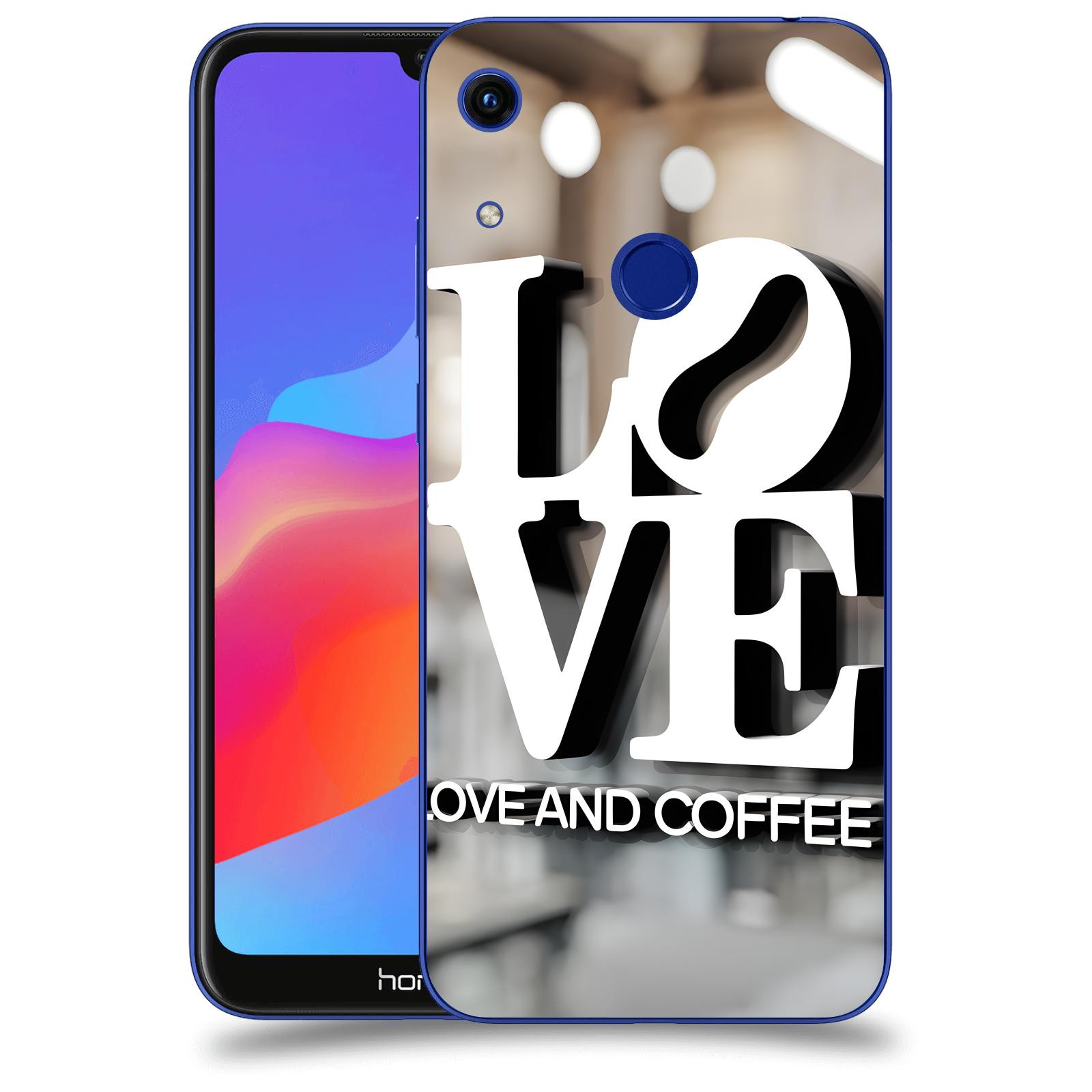 ACOVER Kryt na mobil Honor 8A - Love  & Coffee