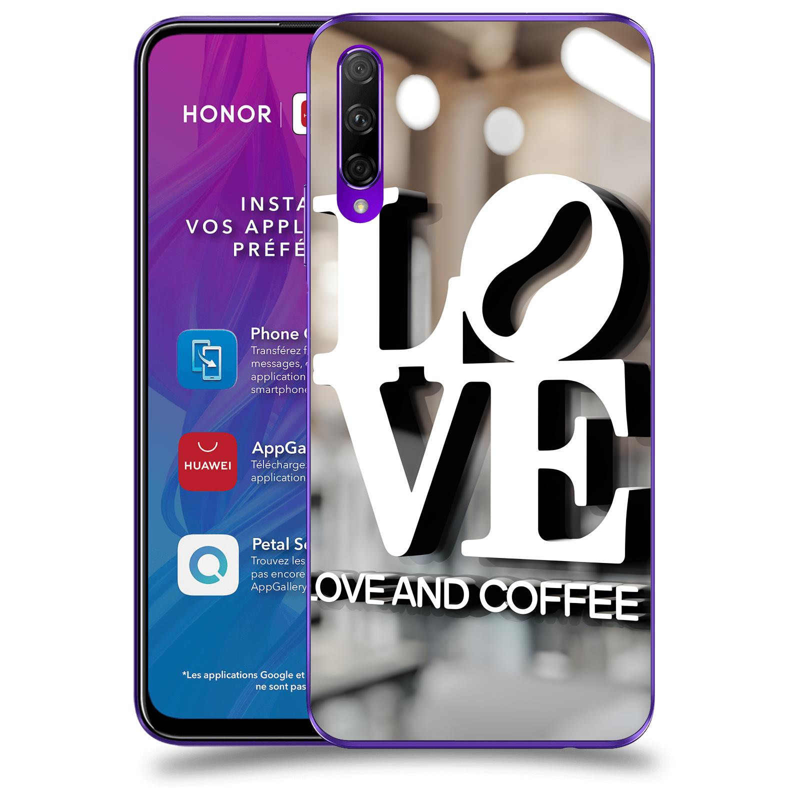 ACOVER Kryt na mobil Honor 9X Pro - Love  & Coffee