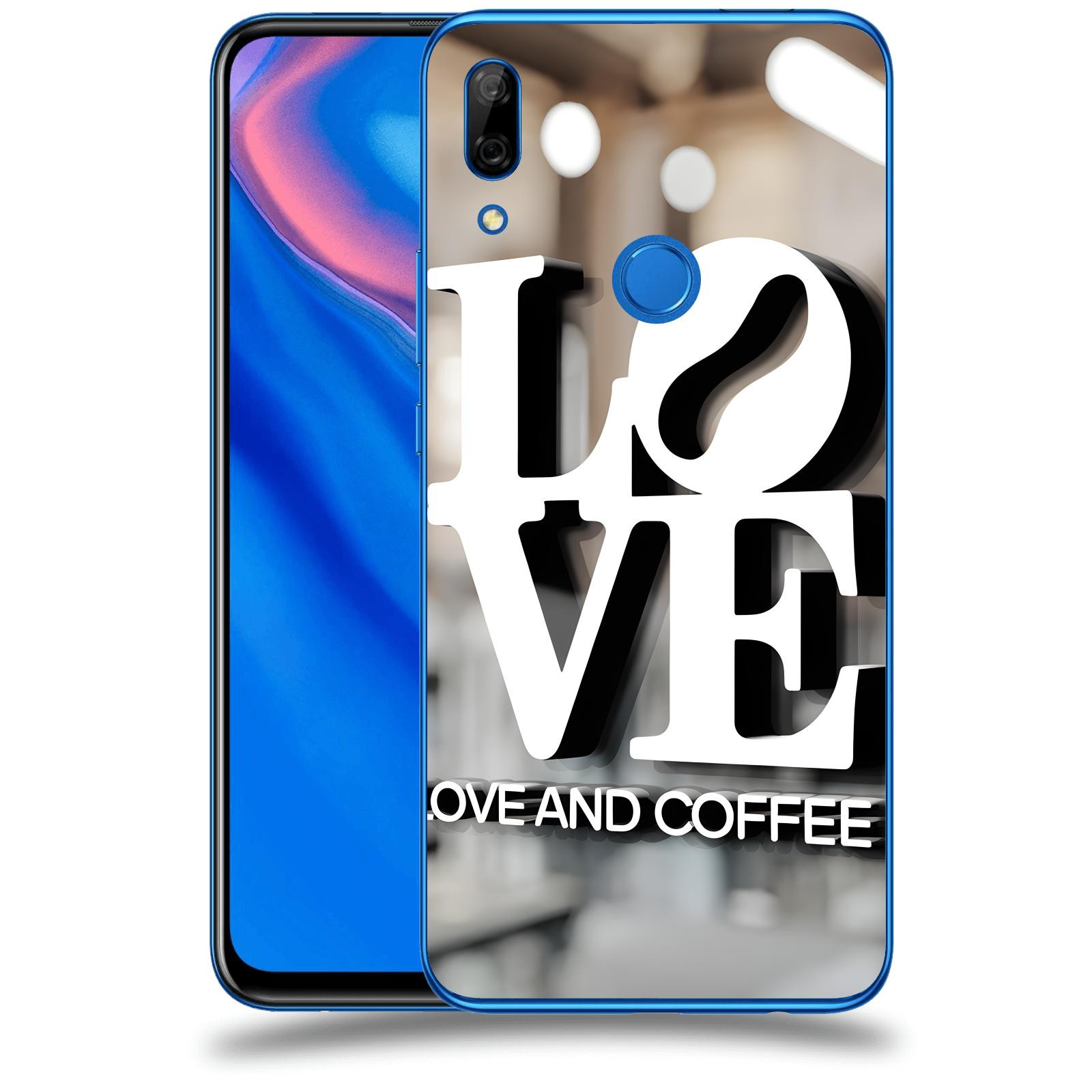 ACOVER Kryt na mobil Huawei P Smart Z - Love  & Coffee