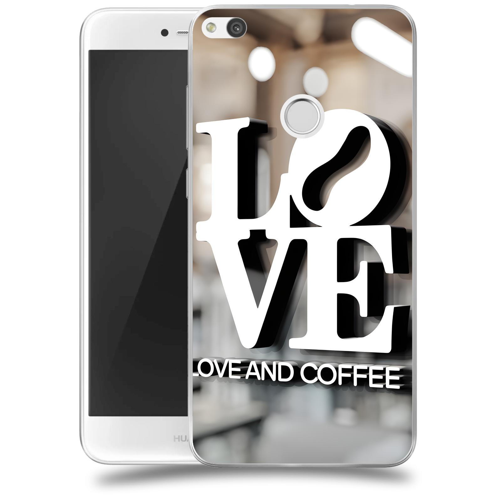 ACOVER Kryt na mobil Huawei P9 Lite 2017 - Love  & Coffee