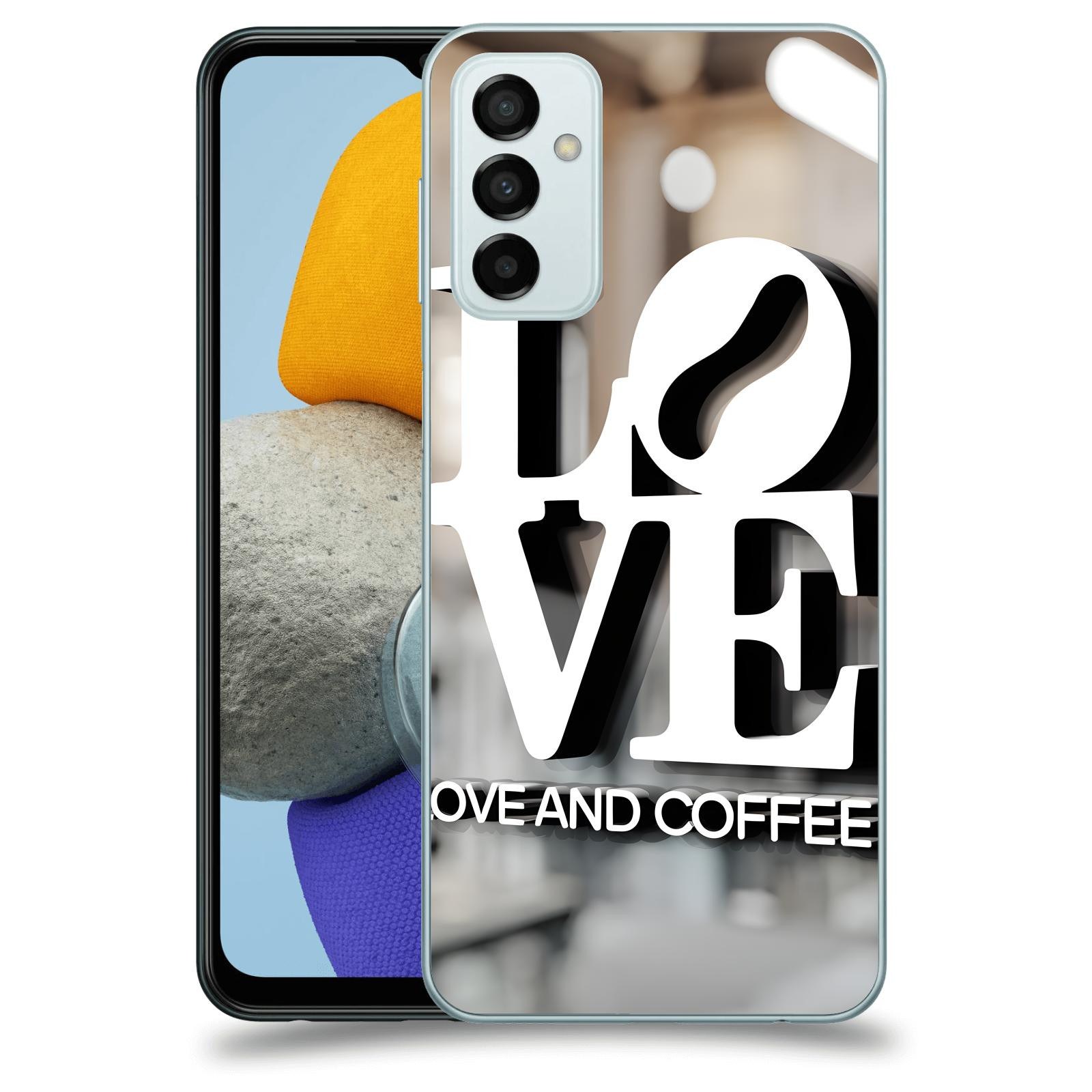 ACOVER Kryt na mobil Samsung Galaxy M23 5G - Love  & Coffee
