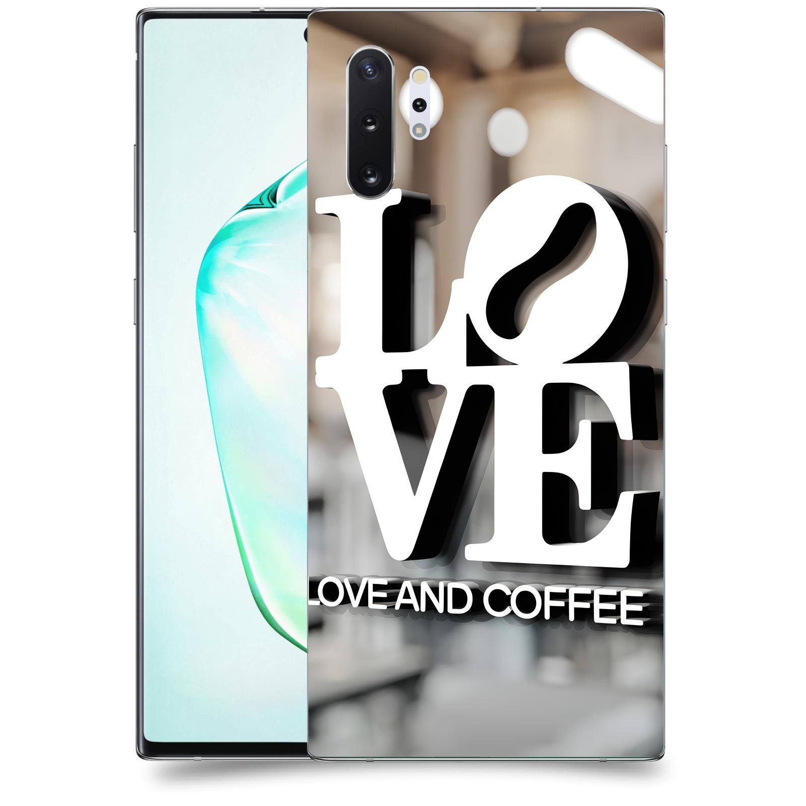 ACOVER Kryt na mobil Samsung Galaxy Note 10+ N975F - Love  & Coffee