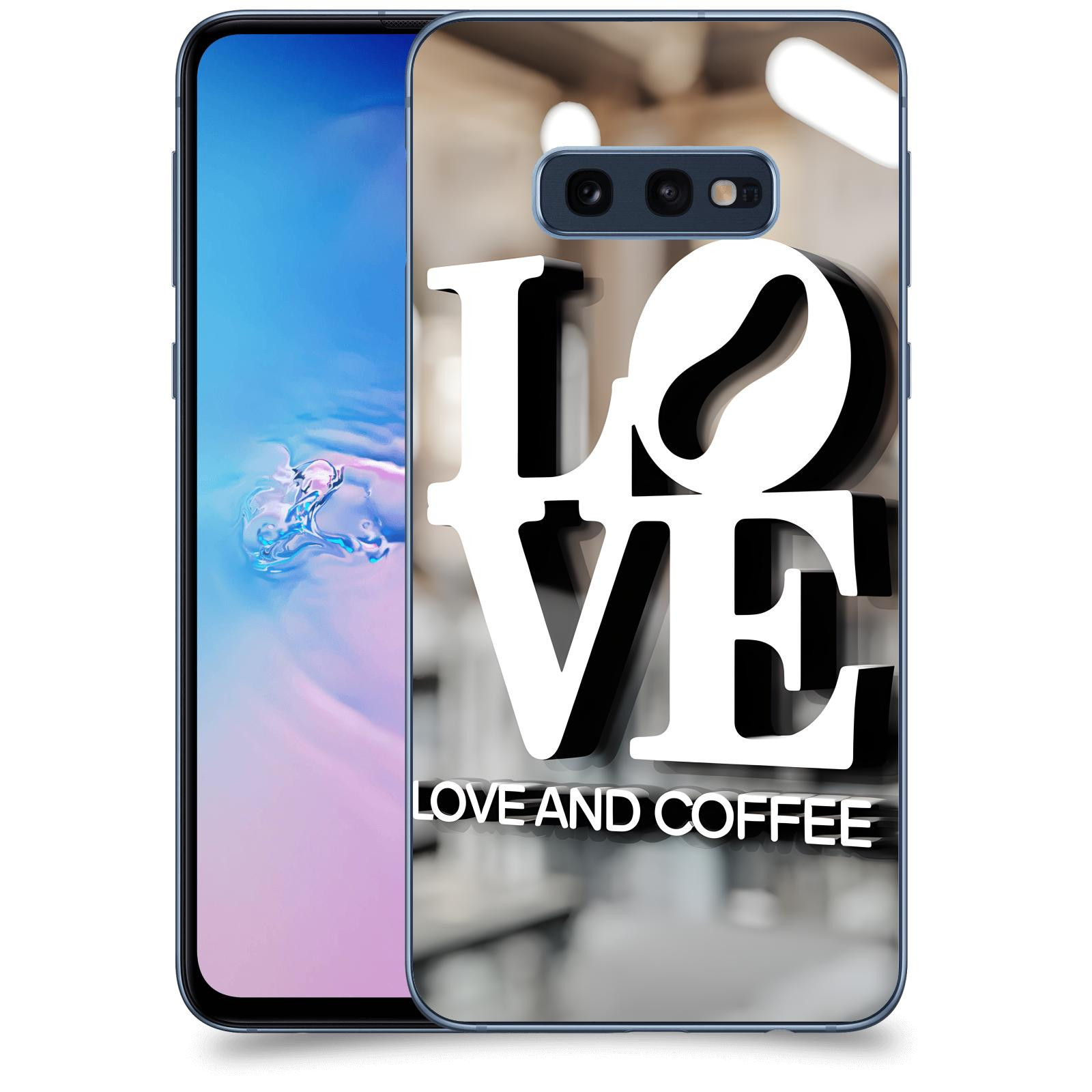 ACOVER Kryt na mobil Samsung Galaxy S10e G970 - Love  & Coffee