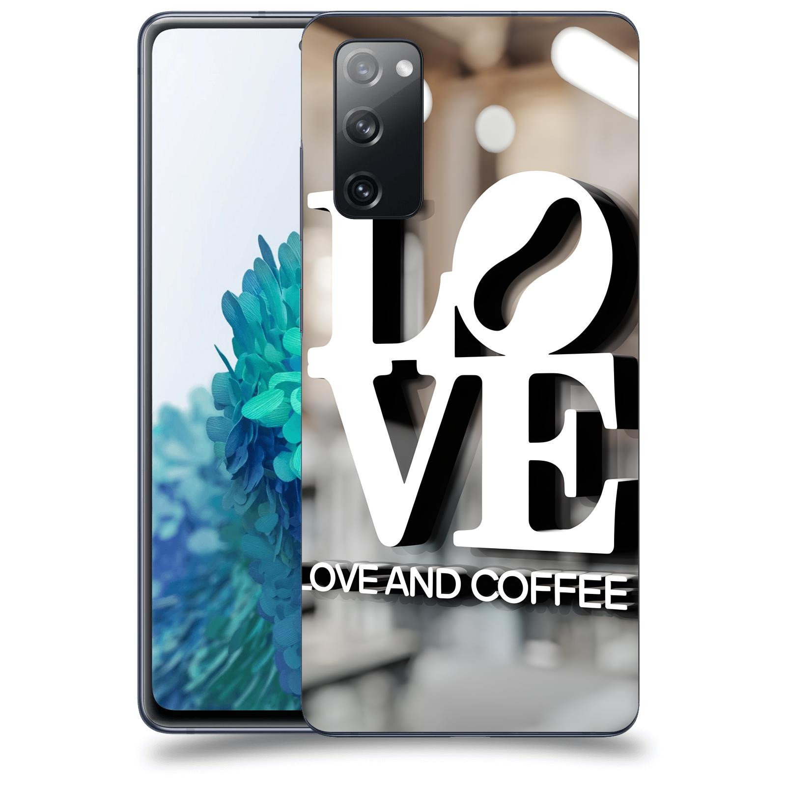ACOVER Kryt na mobil Samsung Galaxy S20 FE - Love  & Coffee