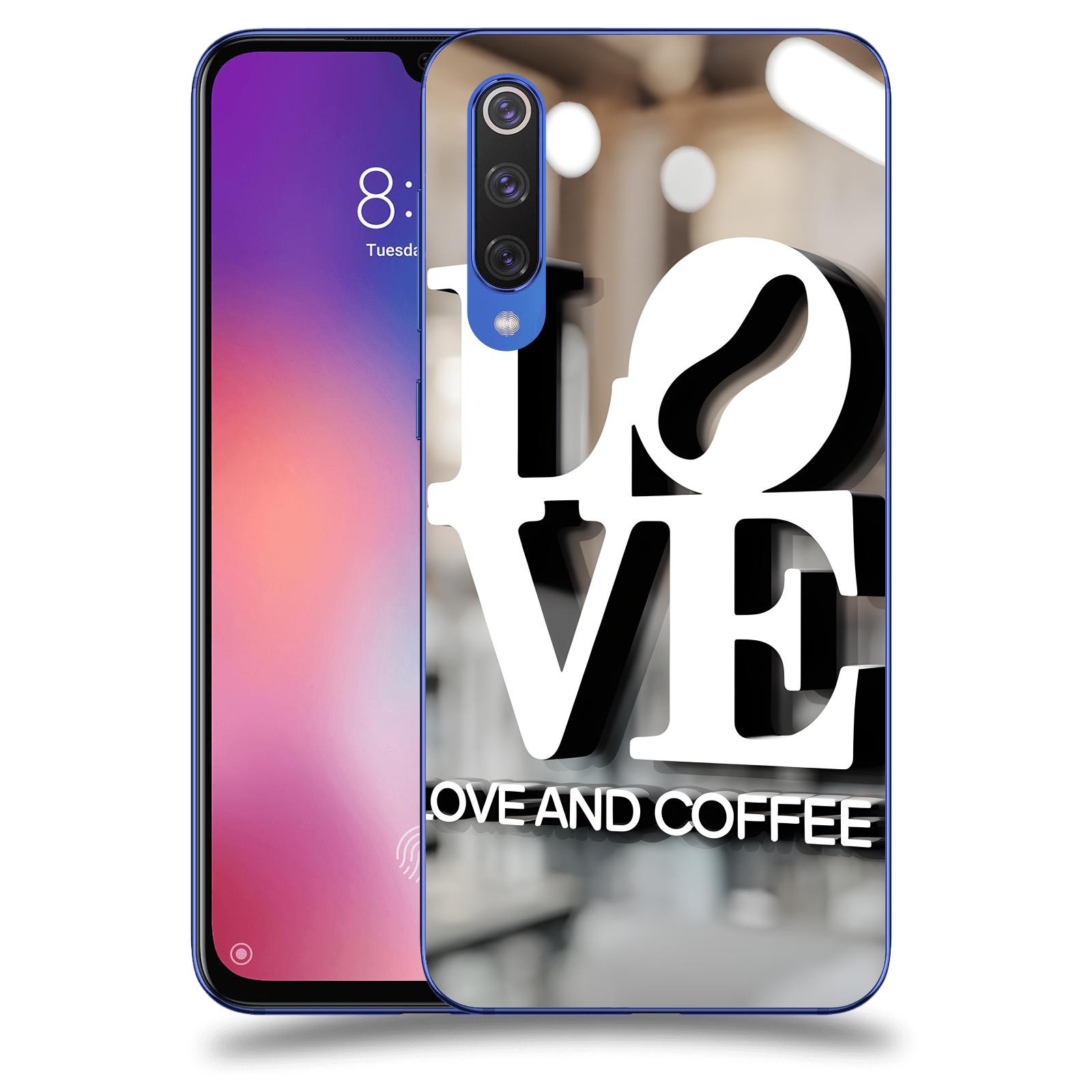 ACOVER Kryt na mobil Xiaomi Mi 9 SE - Love  & Coffee