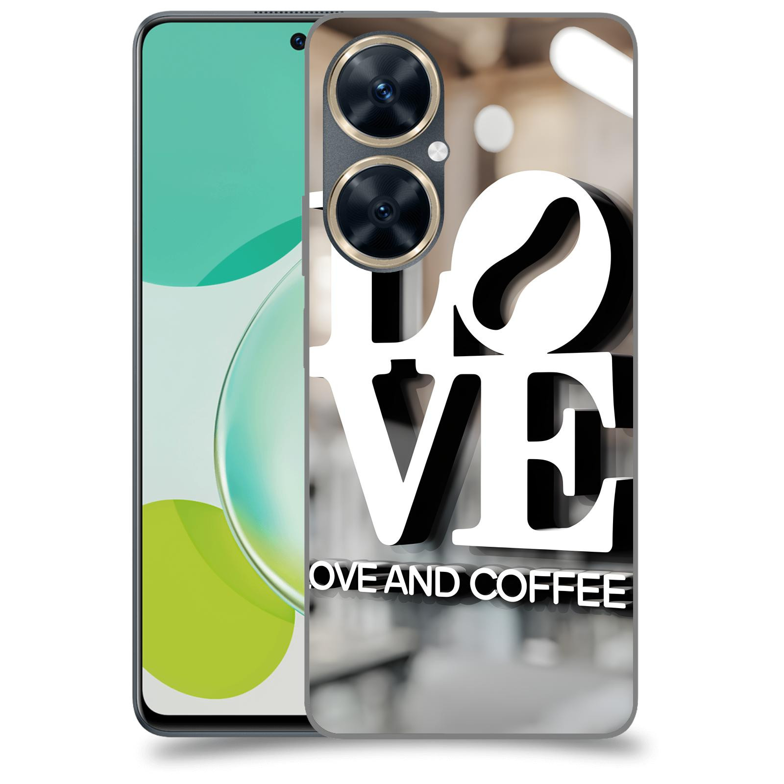 ACOVER Kryt na mobil HUAWEI Nova 11 - Love  & Coffee
