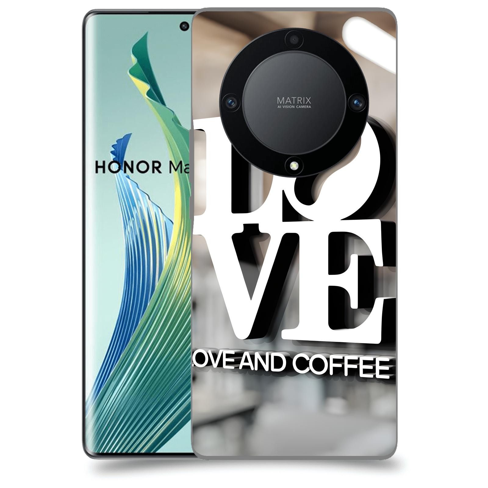 ACOVER Kryt na mobil Honor 90 Lite - Love  & Coffee