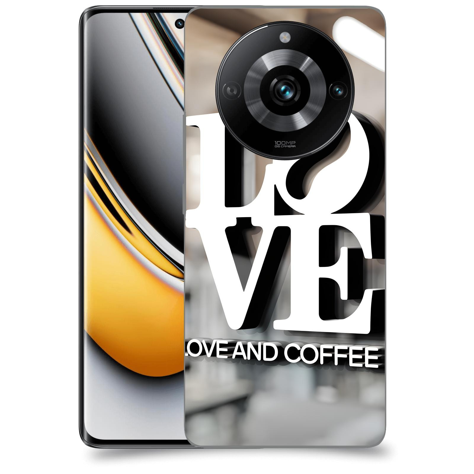 ACOVER Kryt na mobil Realme 11 Pro 5G - Love  & Coffee